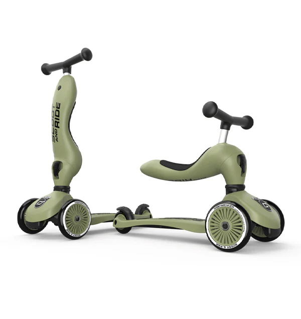 Scoot & Ride - Step Highwaykick 1 | Olive - Image 7