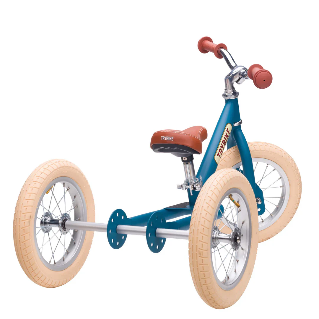 Trybike – Loopfiets 2-in-1 Trybike Steel | Matt Blue - Image 5