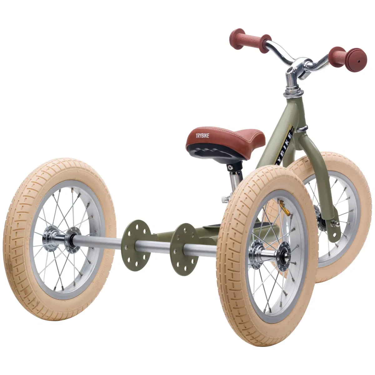 Trybike – Loopfiets 2-in-1 Trybike Steel | Matt Green - Image 5