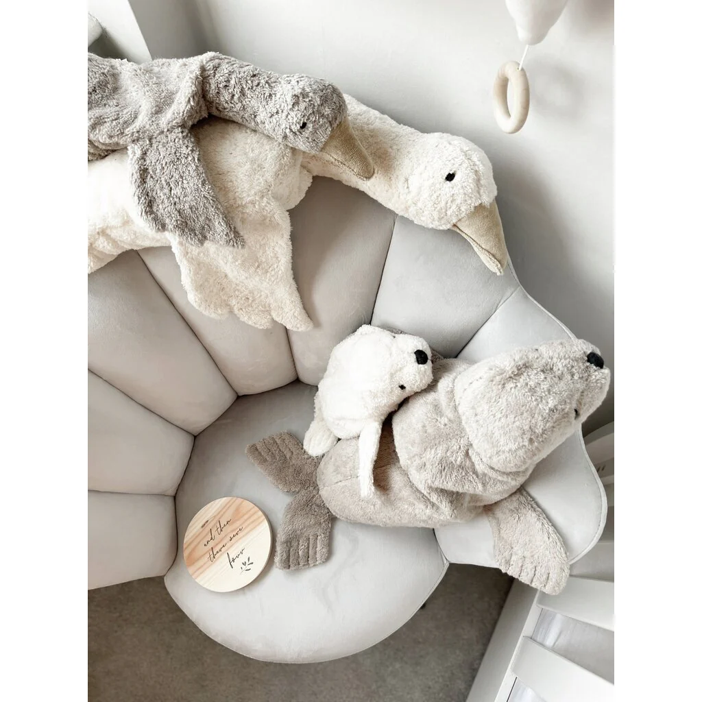 Senger - Warmteknuffel Gans Small | Grey - Image 3