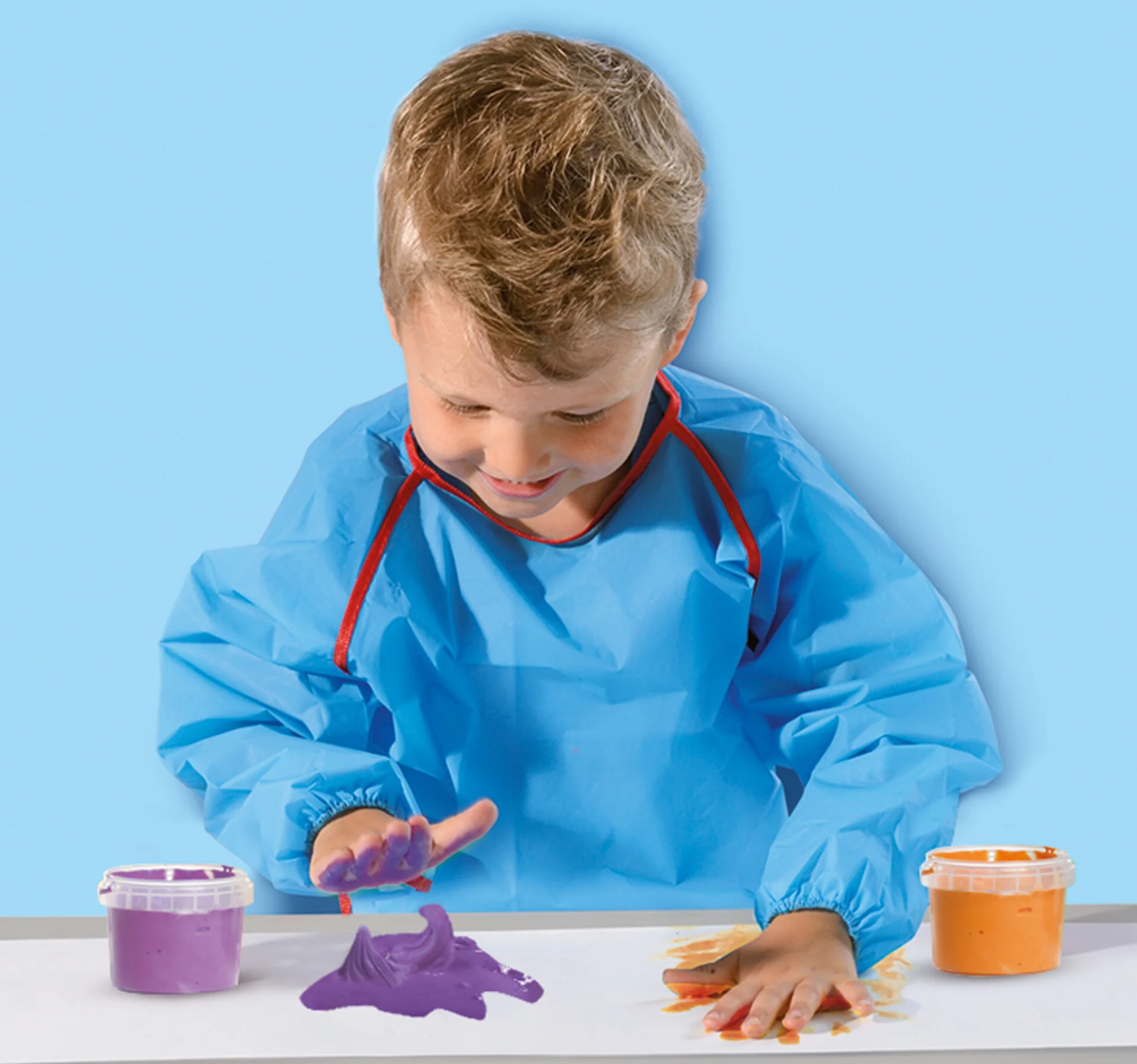 Ses Creative - Set Vingerverf Fluffy (4 Stuks) | Luchtige, Mousse-achtige Verf vanaf 1 jaar - Image 3