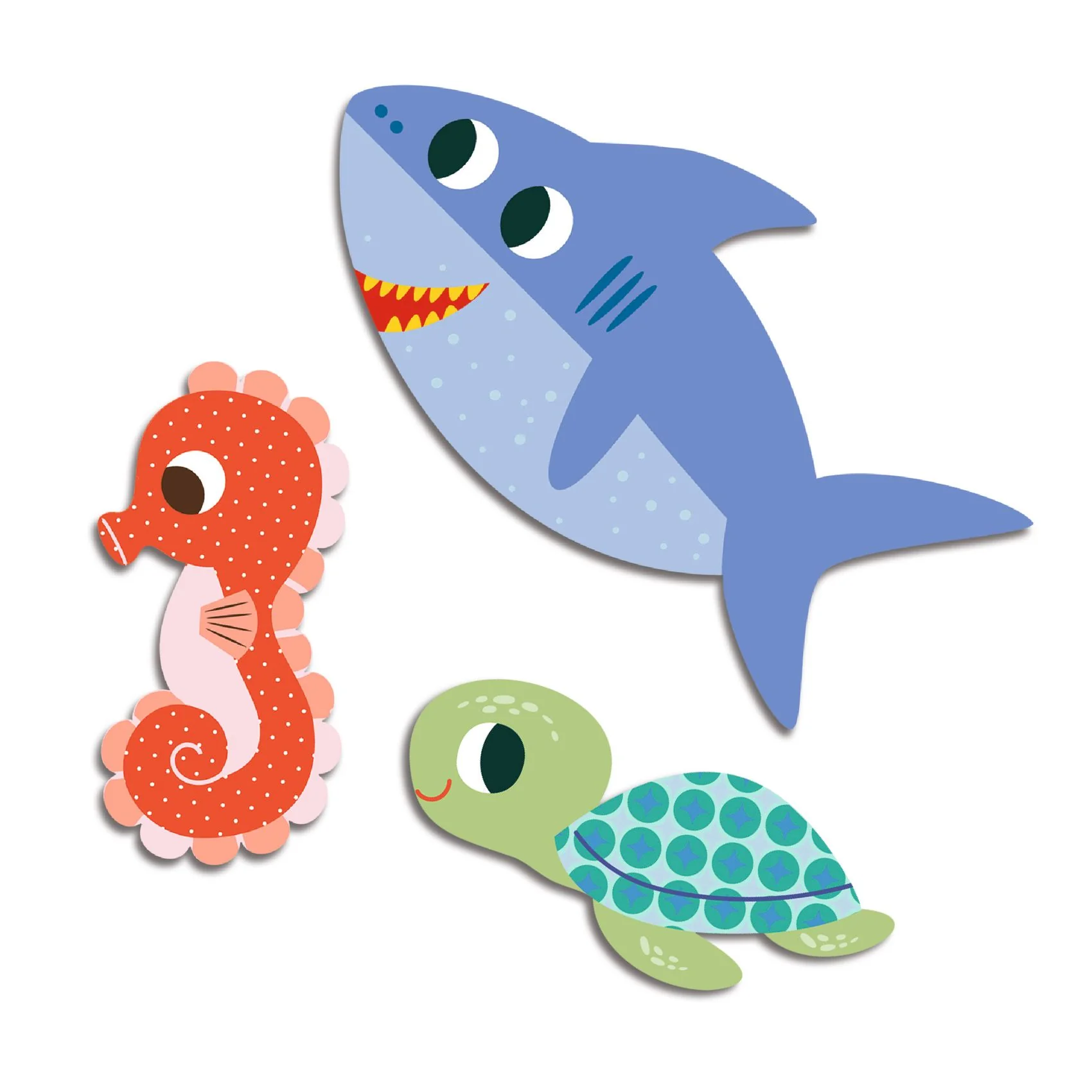 Djeco - Stickerset Dieren Van De Zee | Eerste Stickers - Image 2