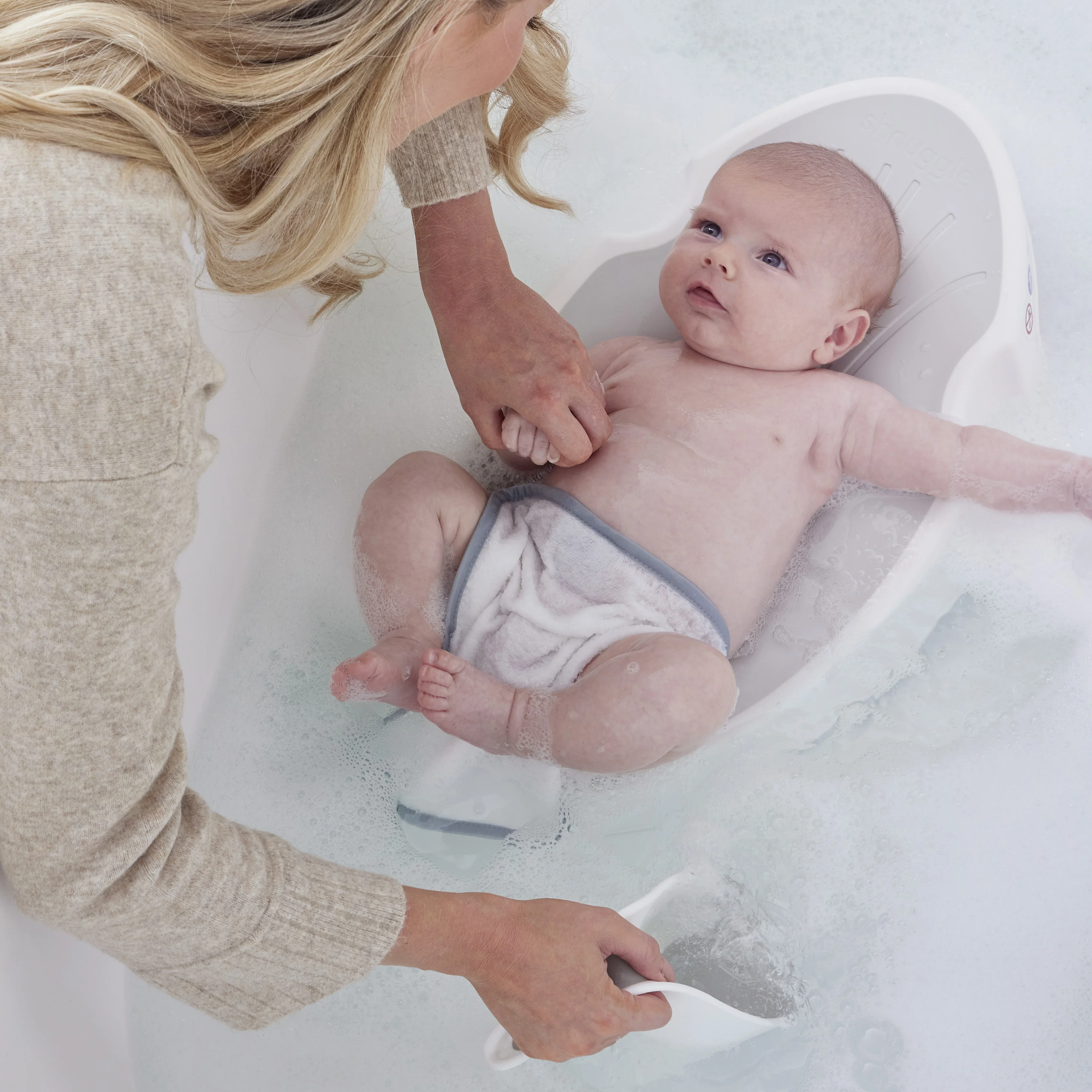 Shnuggle - Badsteun Newborn Support | Taupe - Image 7
