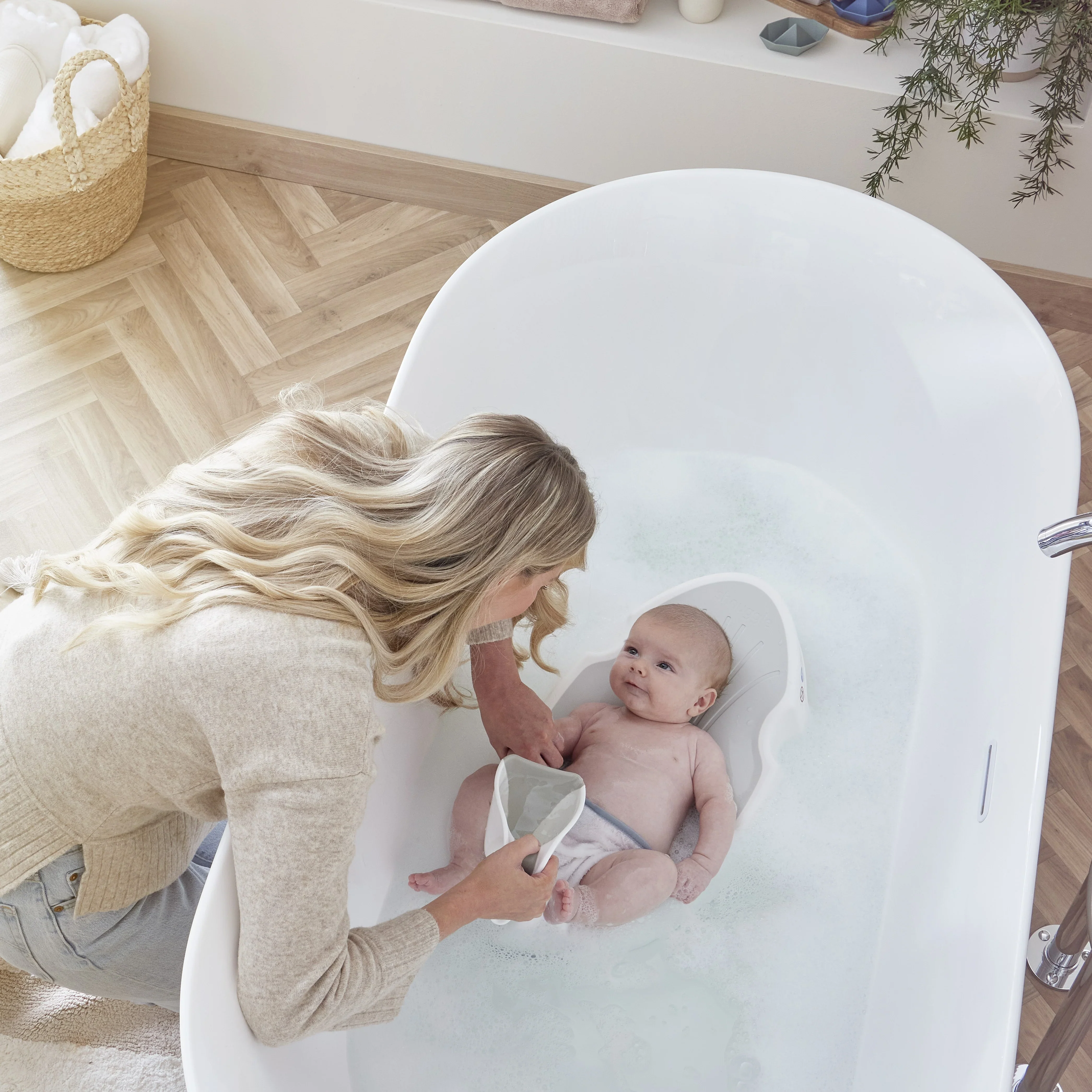 Shnuggle - Badsteun Newborn Support | Taupe - Image 9