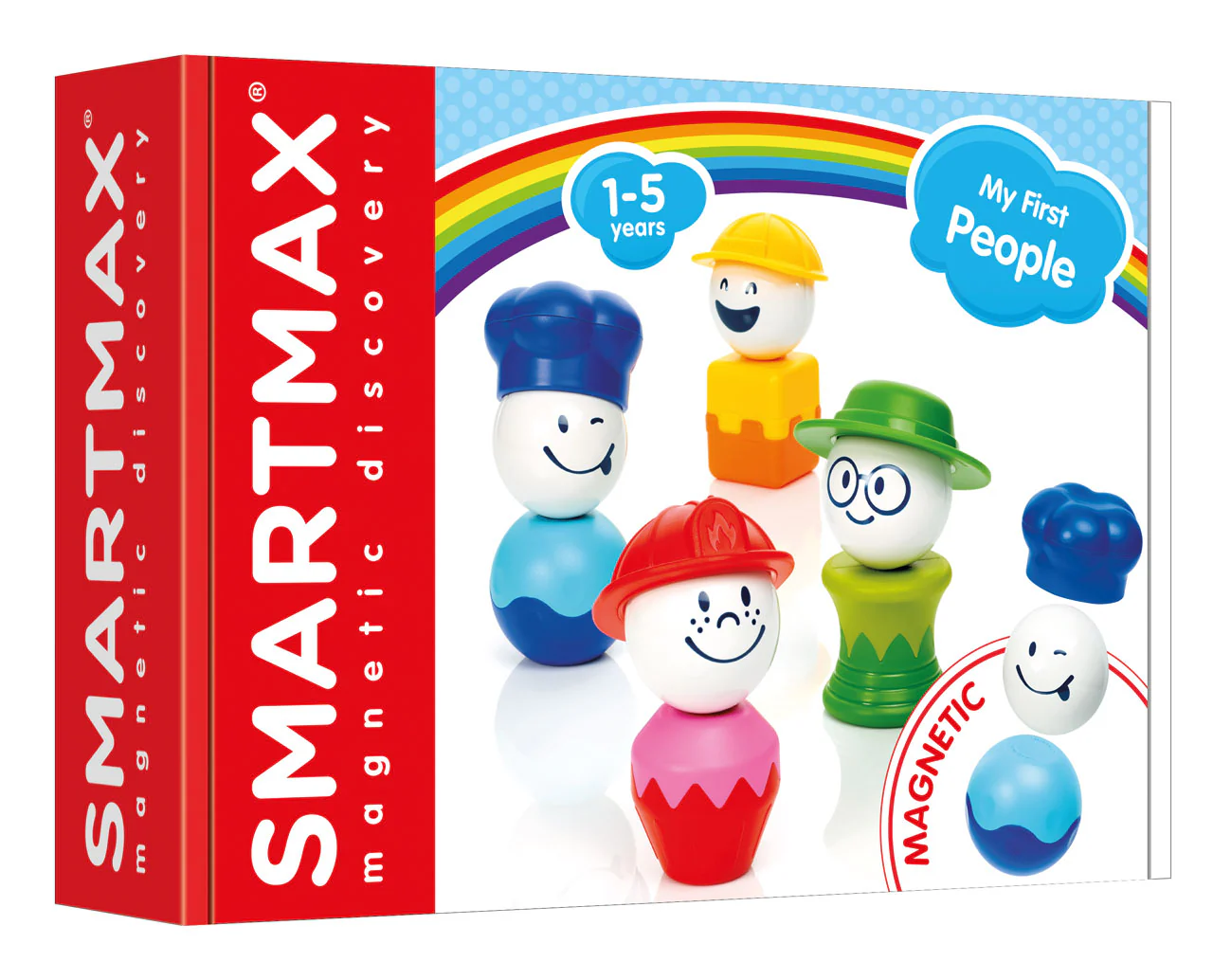 SmartMax - Magnetische My First People | Mijn familie