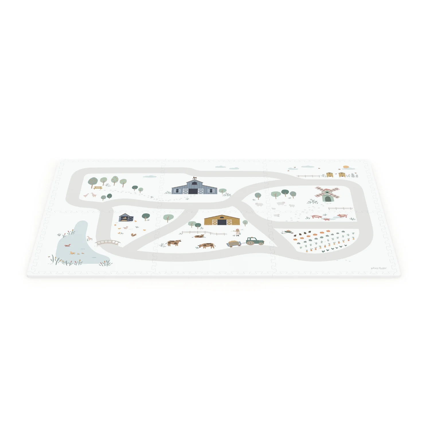 Play & Go - Tiloo Puzzelmat | Farm - Image 2