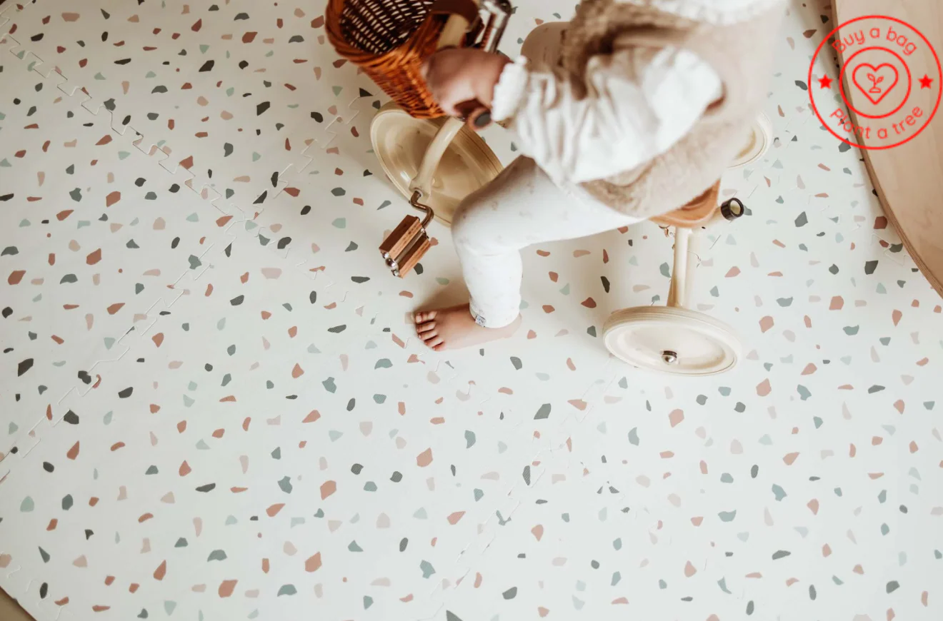 Play & Go - Tiloo Puzzelmat | Alphabet / Terrazzo - Image 2