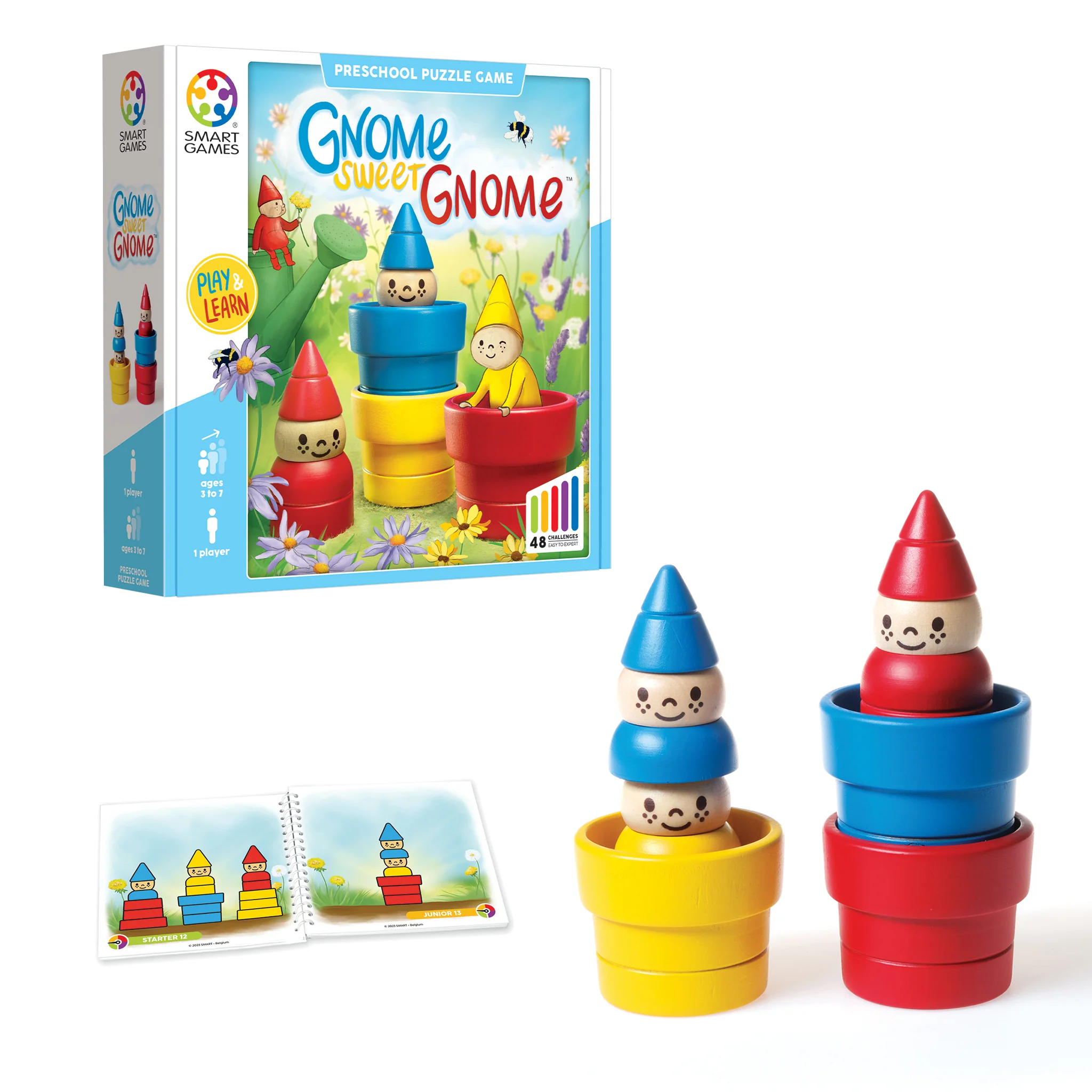 Spel SmartGames Gnome Sweet Gnome (48 opdrachten) - Image 2