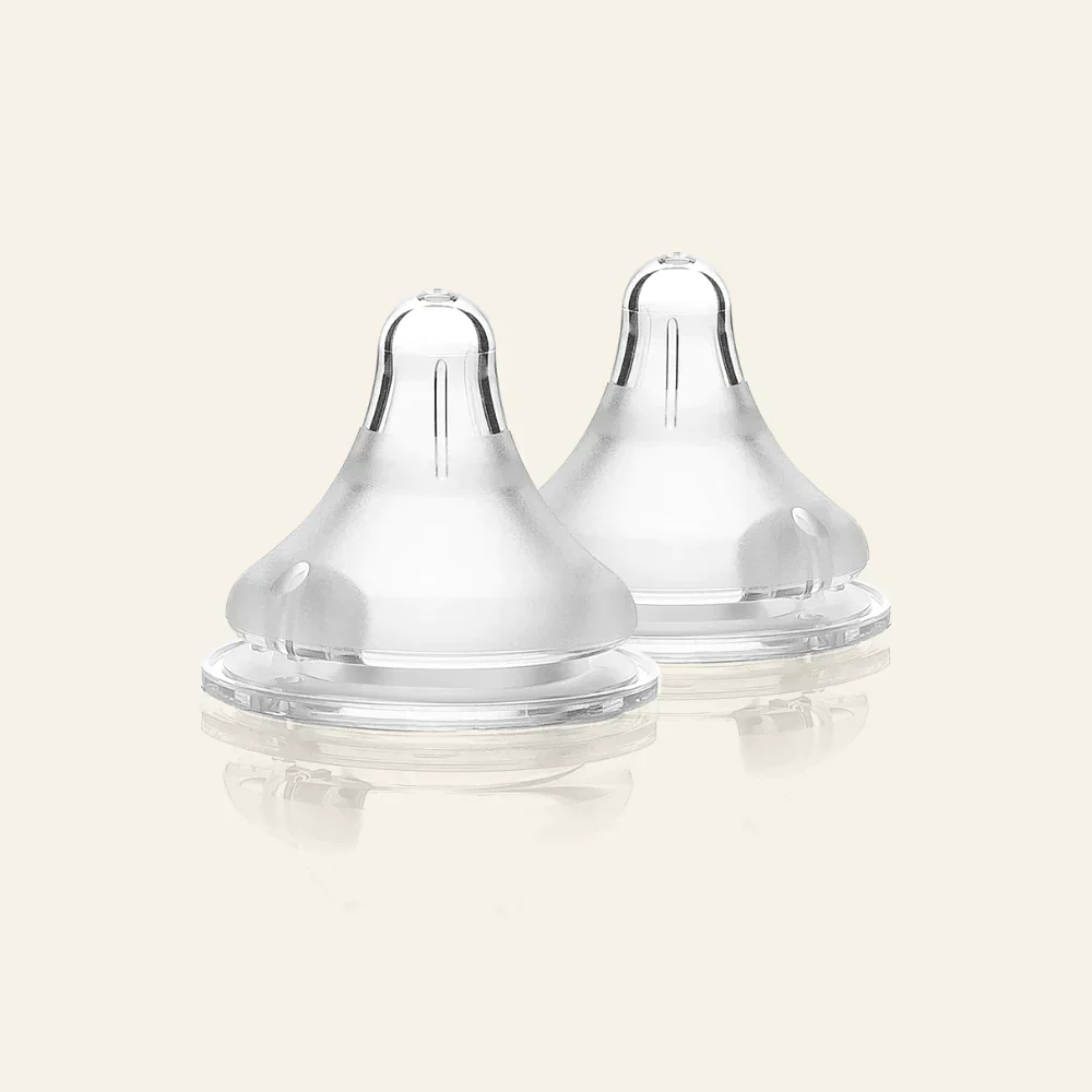 Spenen Medium Toevoer Natural Wave (2stuks)