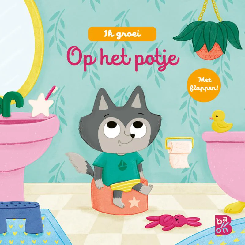 Standaard - Boek Ik Groei Op Het Potje | Flapjesboek