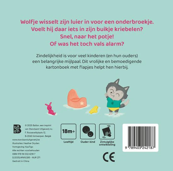 Standaard - Boek Ik Groei Op Het Potje | Flapjesboek - Image 2