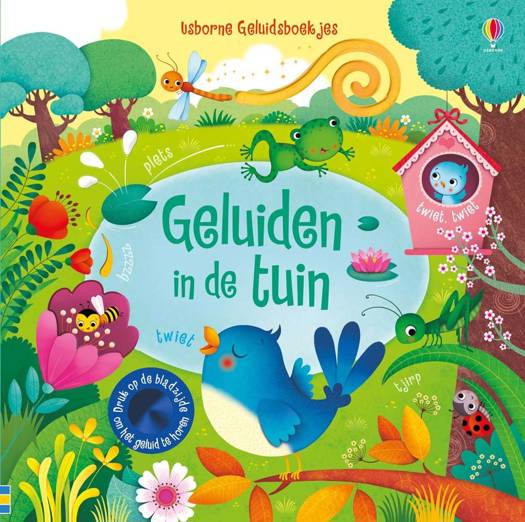 Standaard - Geluidenboek Geluiden In De Tuin | Voel- en Kijkboek