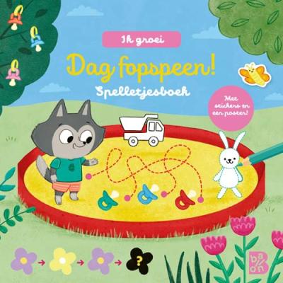 Standaard - Spelletjesboek Ik Groei Dag Fopspeen | Met Stickers