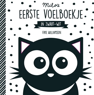 Standaard - Voelboekje Baby Ziet Milo | Zwart / Wit