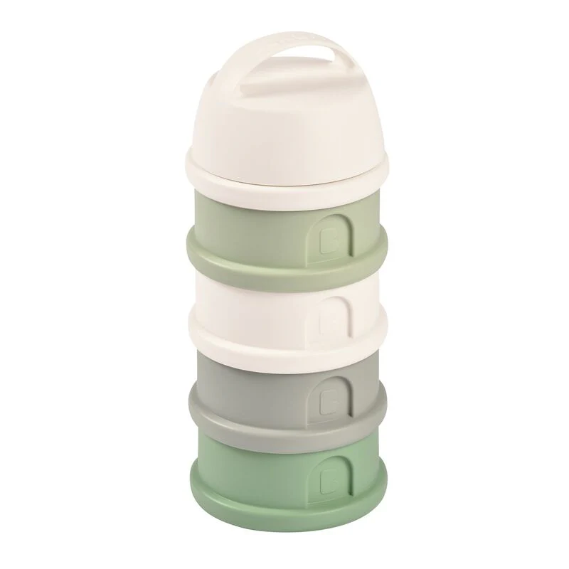 Béaba - Stapelbare Doseerdozen | Cotton White / Sage Green - Image 2