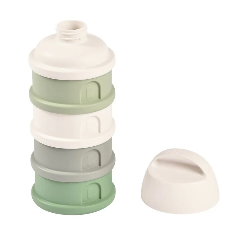 Béaba - Stapelbare Doseerdozen | Cotton White / Sage Green - Image 3