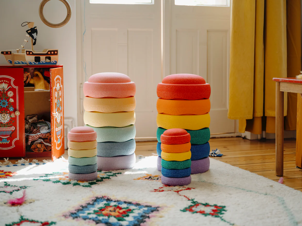 Stapelstein - Stenen Mini Rainbow Pastel | Multicolor - Image 12