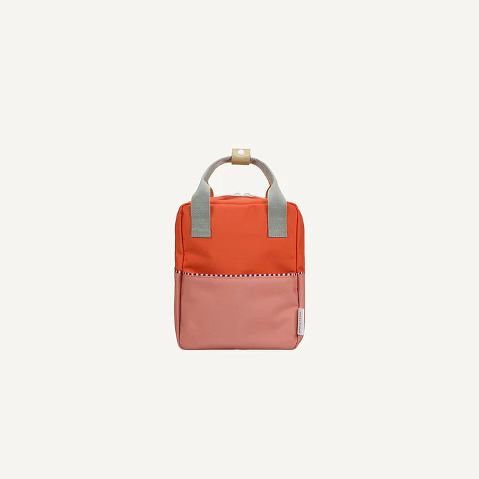 Sticky Lemon - Rugzak Wonders Small | Lifebuoy Orange / Coral Pink