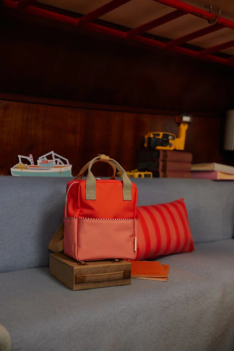 Sticky Lemon - Rugzak Wonders Small | Lifebuoy Orange / Coral Pink - Image 5