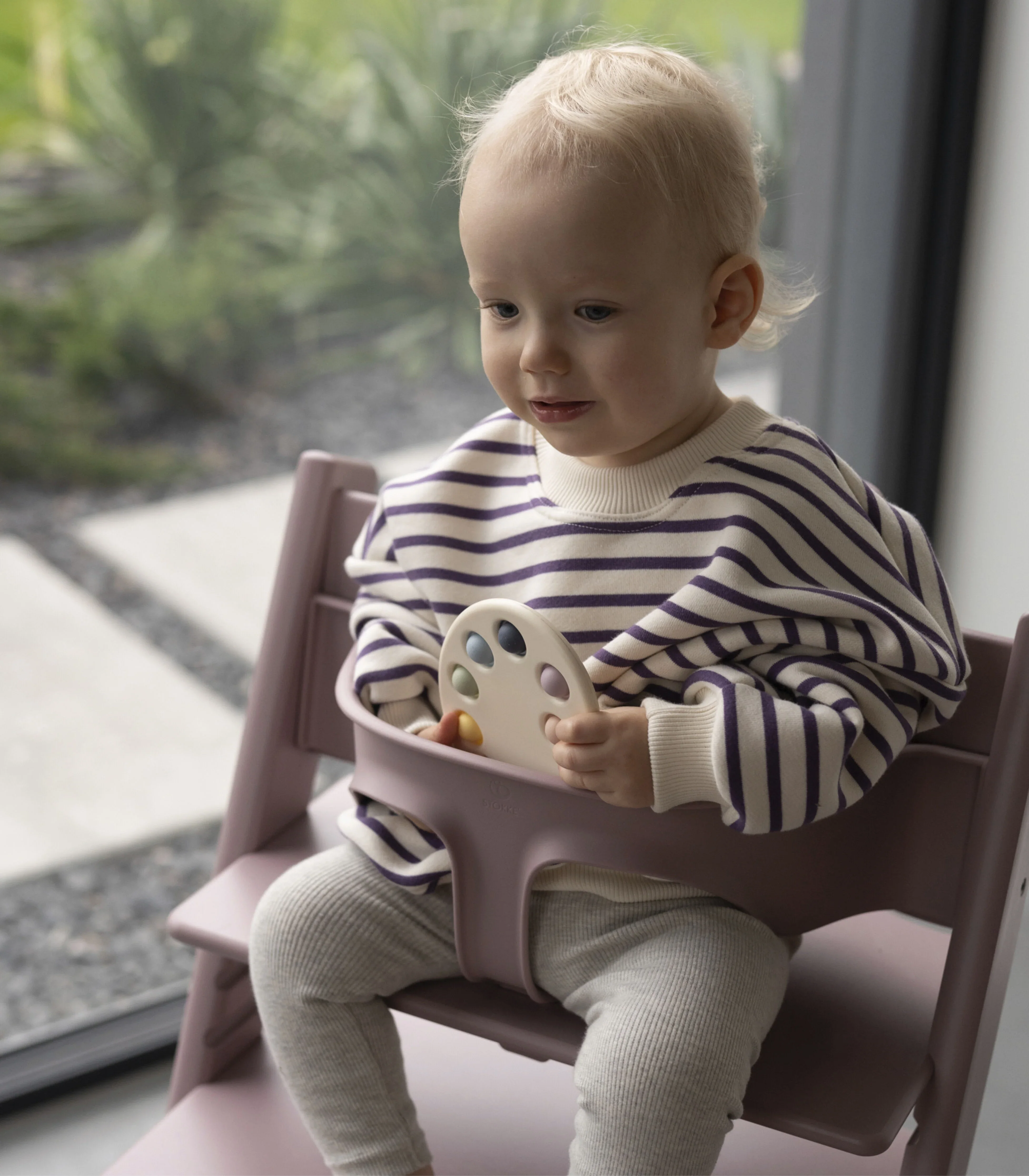 Stokke - Baby Set2 Tripp Trapp Heather Mauve | Kinderstoel Accessoire - Image 5
