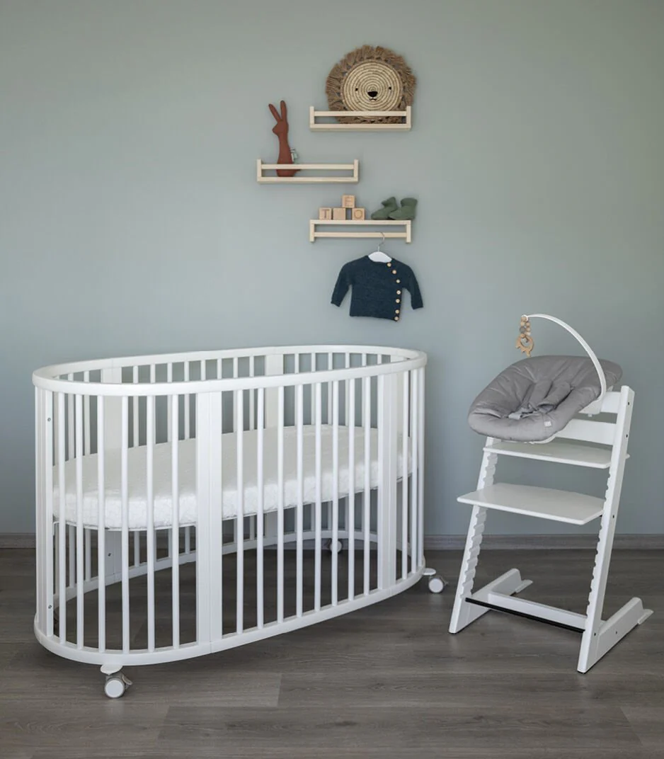 Stokke Sleepi Bed V3 - 74 x 141 cm | White - Image 2
