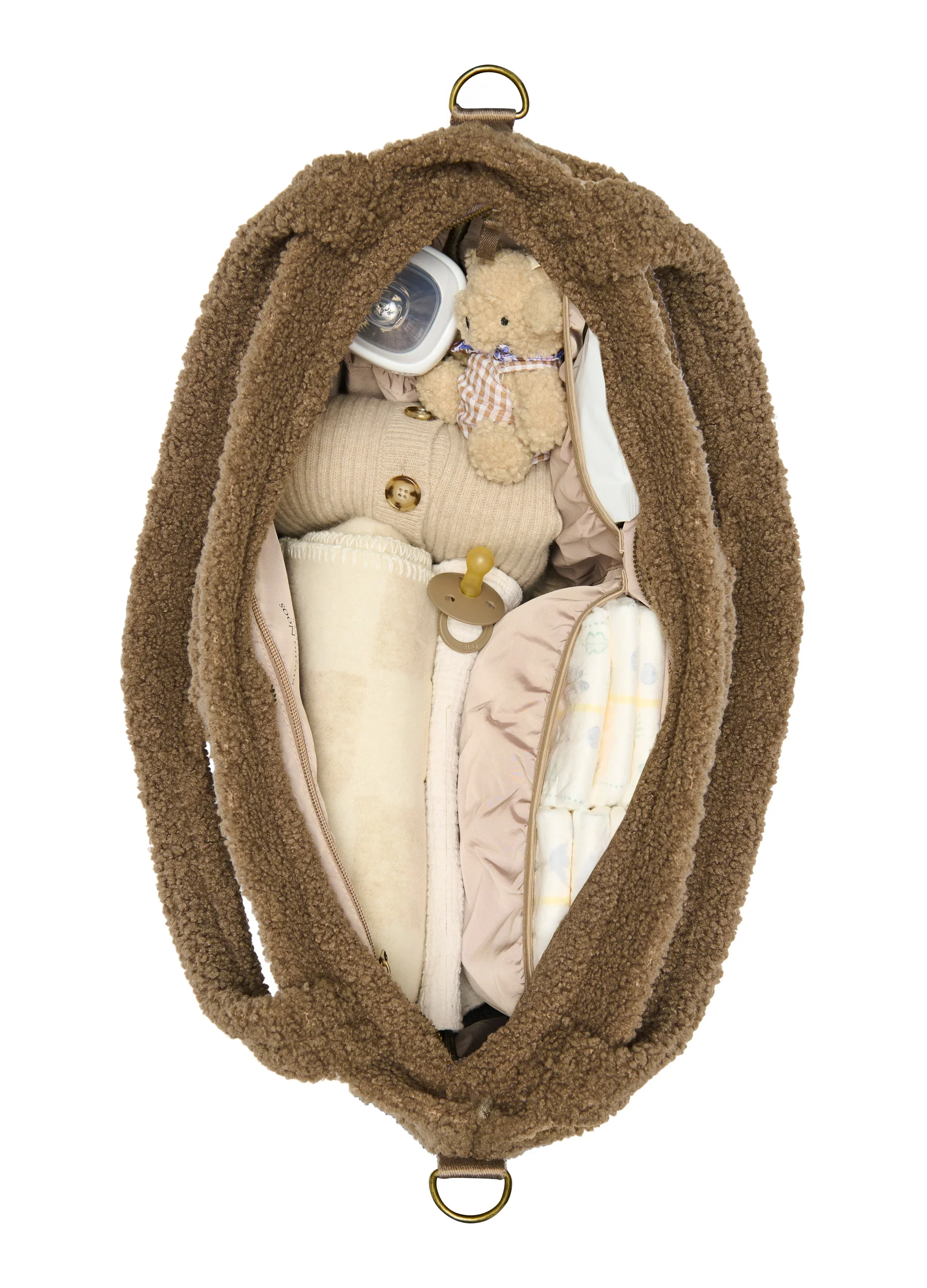 Studio Noos - Verzorgingstas Teddy | Brown - Image 4