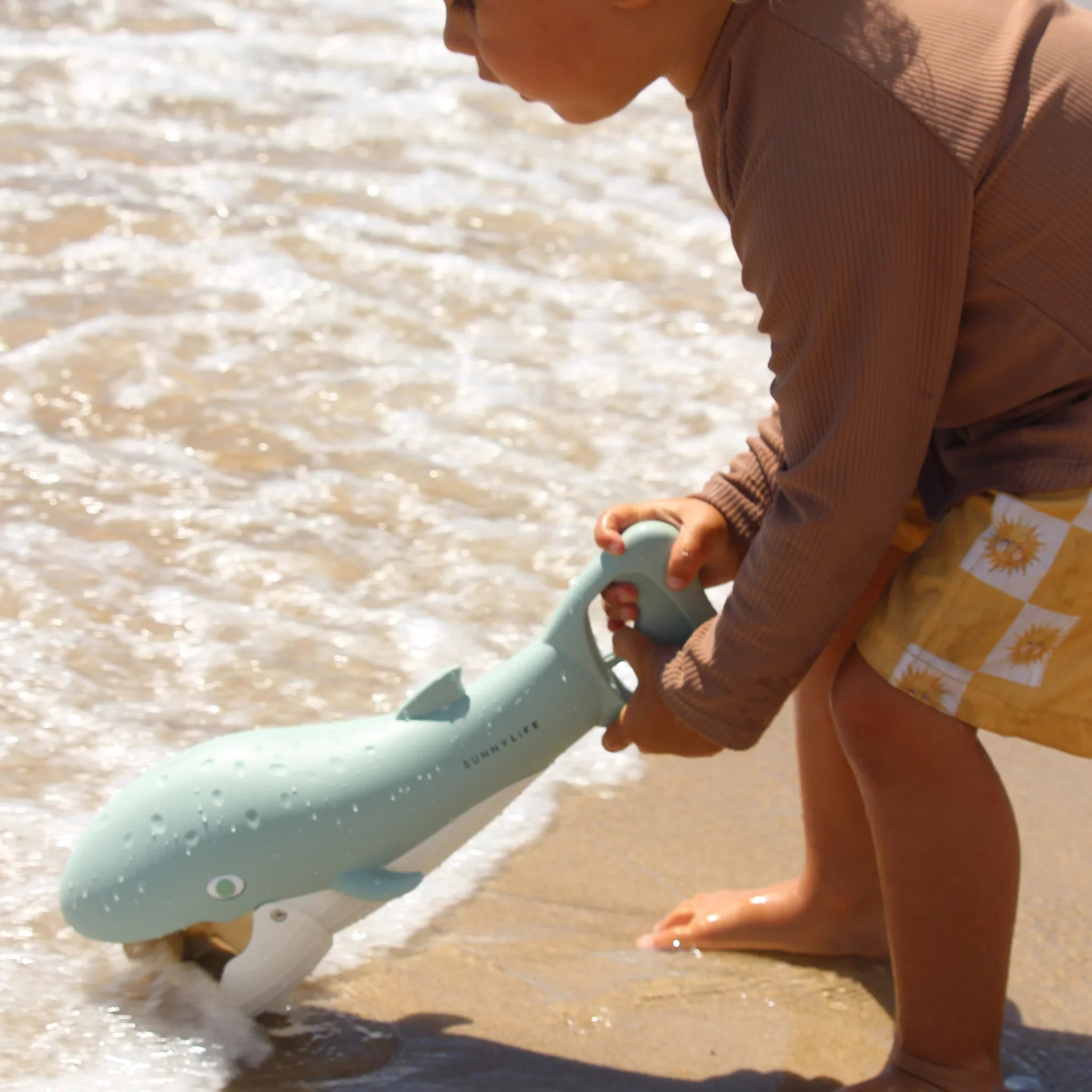 Sunnylife - Strandspeeltje Schep Sand Claws Whale | Green - Image 5