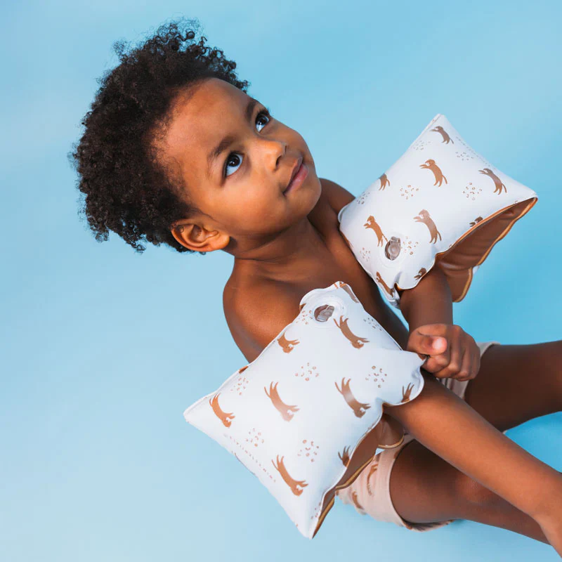 Swim Essentials - Zwembandjes Roamer | Leopard Beige 0-2 jaar - Image 3