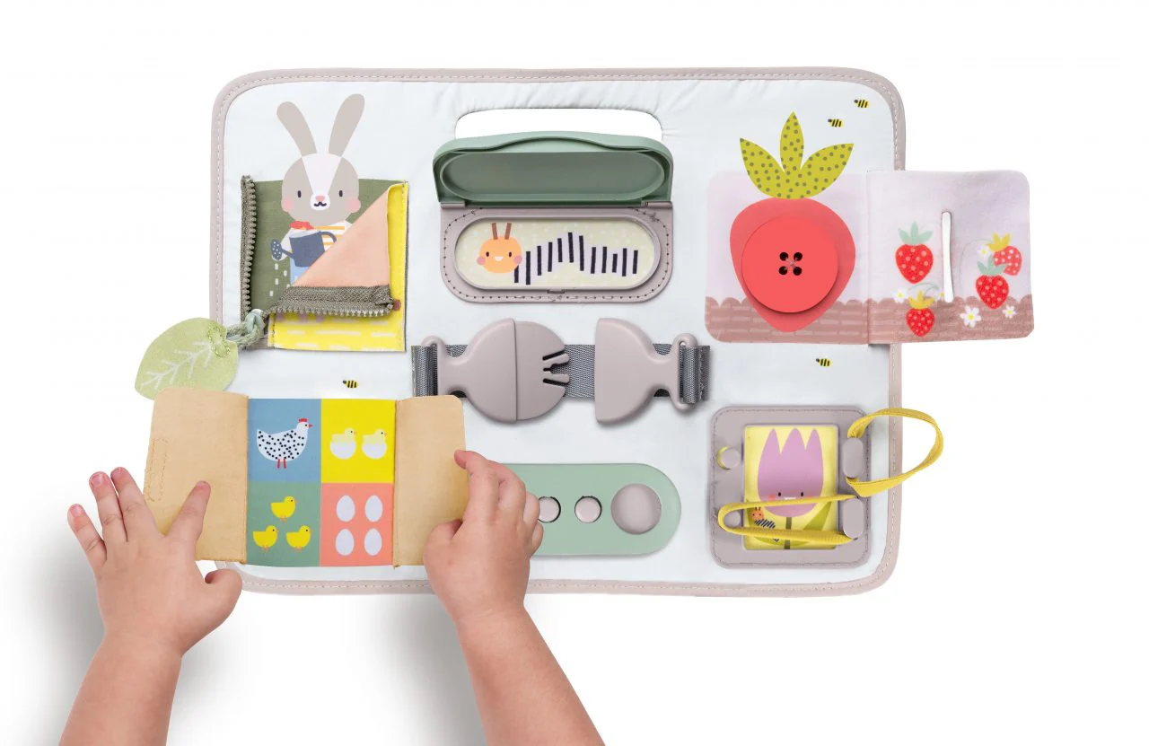 Taf Toys - Activiteitenbord Buckles | Peuter 18m+
