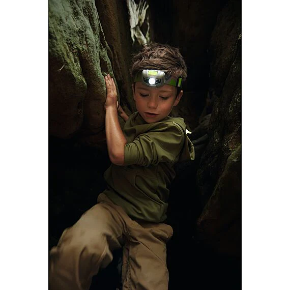 Terra Kids - Hoofdlamp | Met Witte & Rode LEDs - Image 4