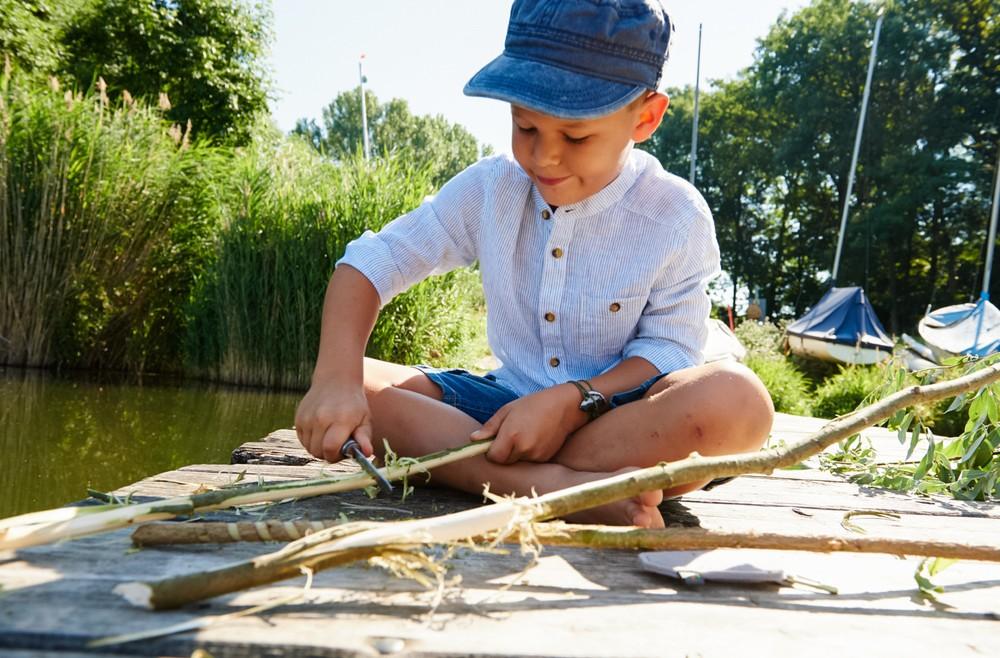 Terra Kids - Zakmes Opinel | Kinderveilig met Opbergtasje - Image 3