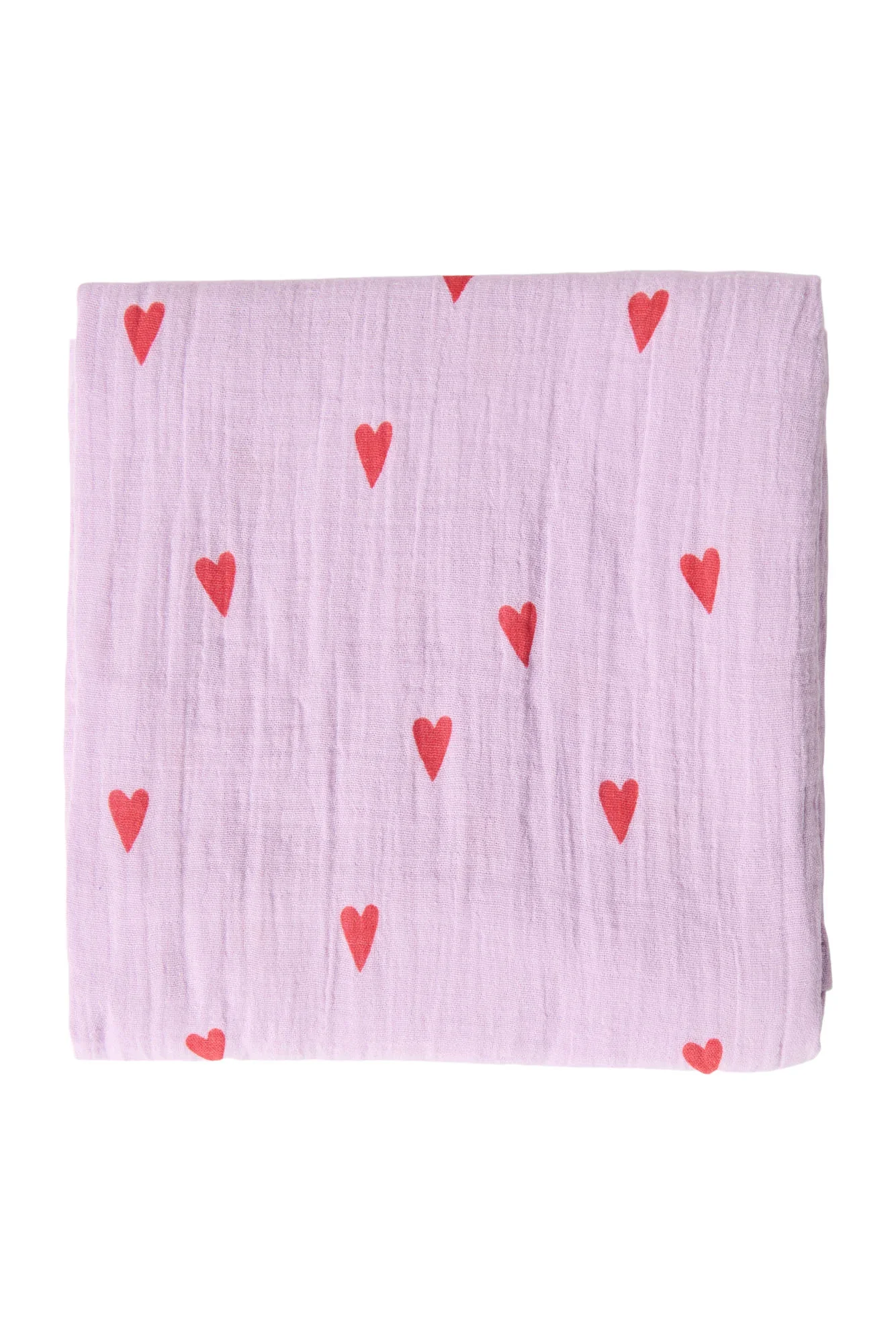 Studio Noos – Tetradoek 70x70 cm Hearts | Lilac - Image 2