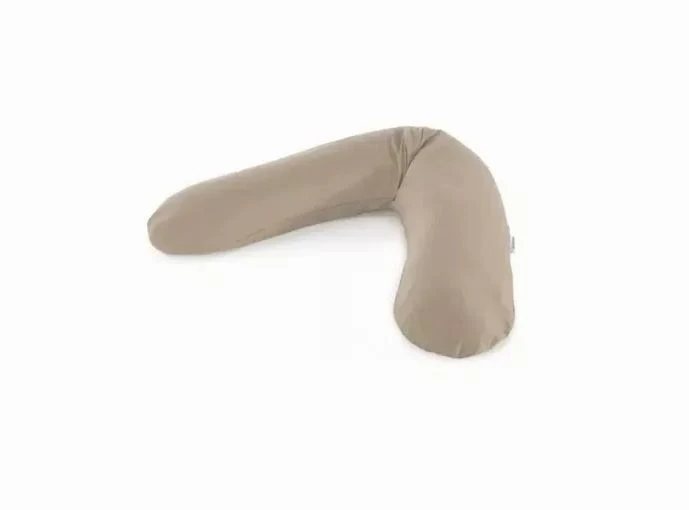 Theraline - Voedingskussen Original Bamboe met Hoes 190cm | Cappuccino