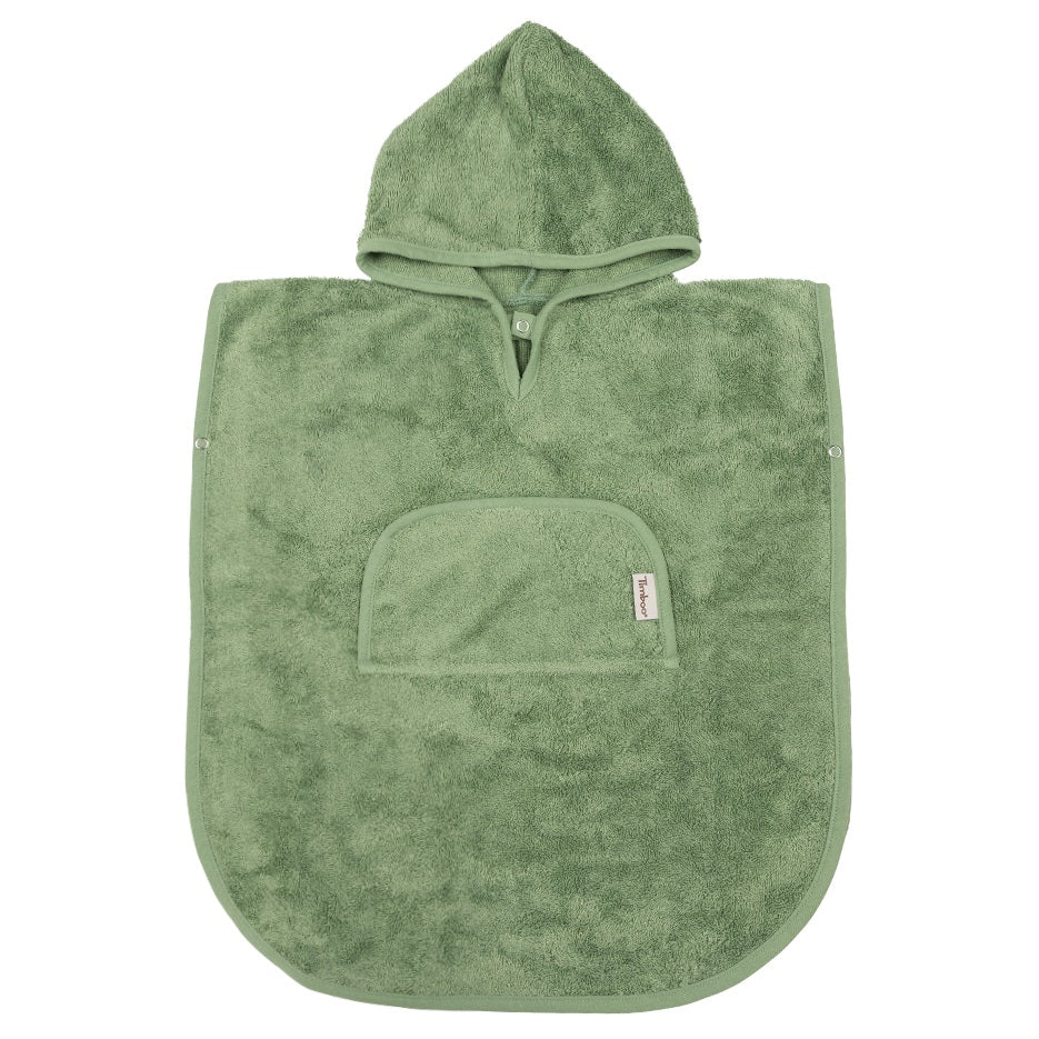 Timboo - Poncho V-Neck (2-4j) | Aloe Green