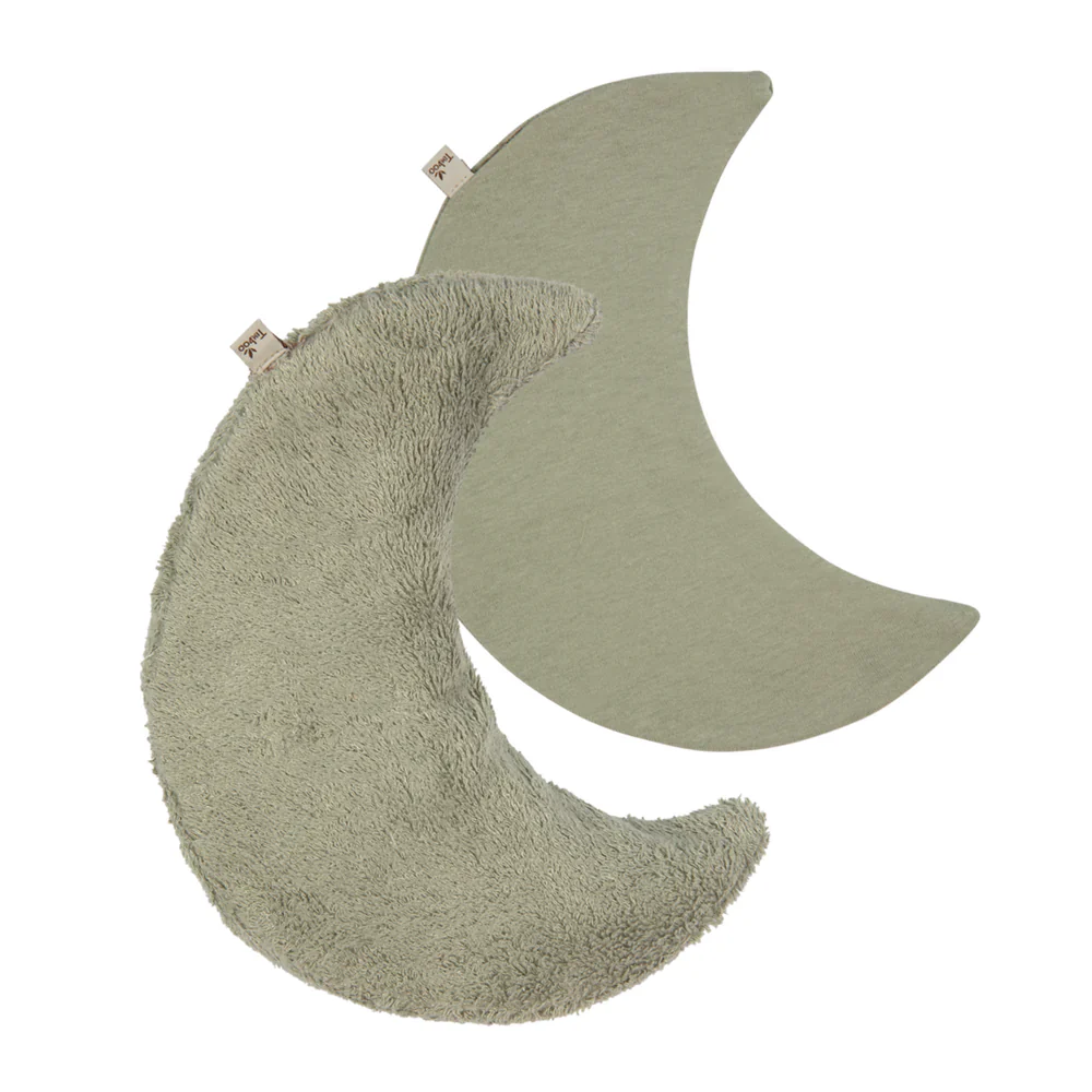 Timboo Relaxing Moon Whisper Green Warmtekussen | Lijnzaadvulling | Multifunctioneel
