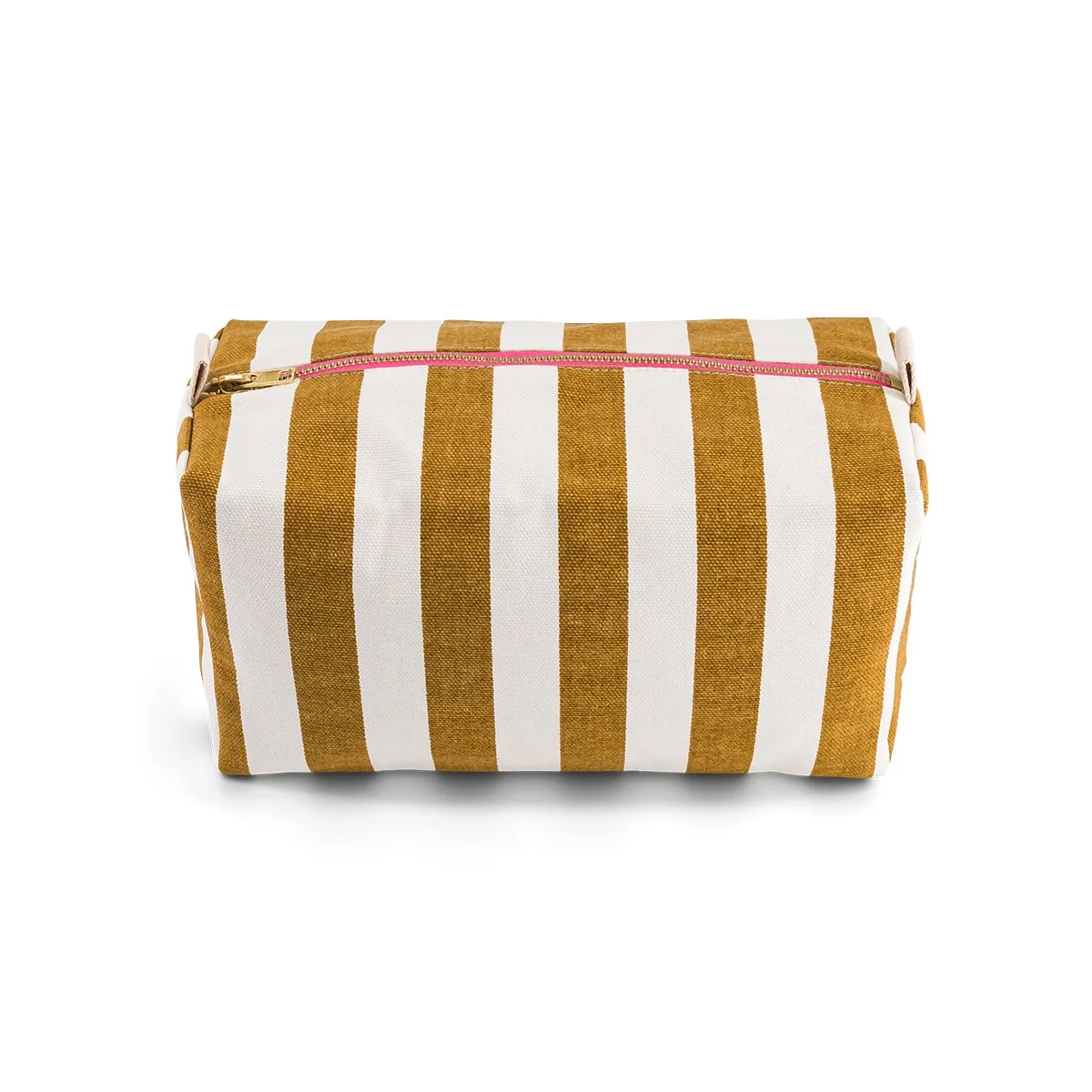 Toilettas Vic Stripes Ecru / Caramel