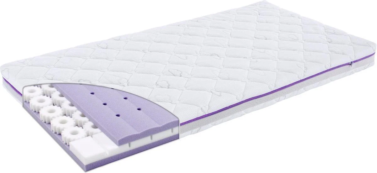 Träumeland - Babybed Matras Waterfall | 60 x 120 cm