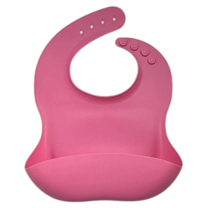Tress Tableware – Slab The Bib | Bubbly Pink