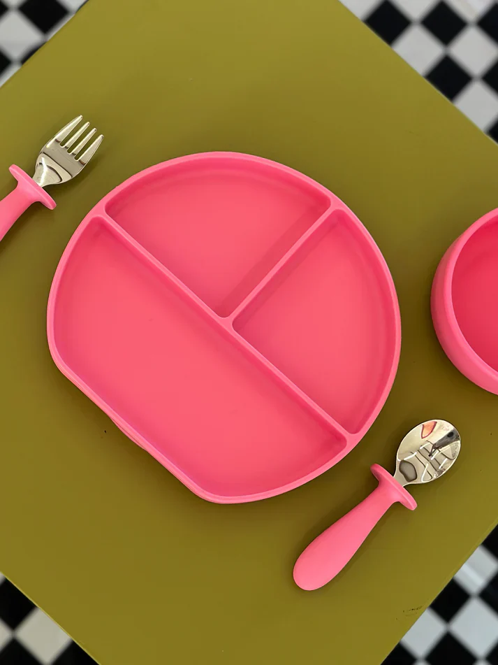 Tress Tableware – Verdeelbord The Plate | Bubbly Pink - Image 3