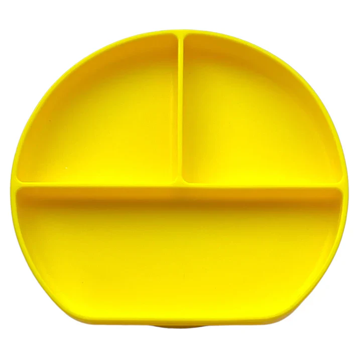 Tress Tableware – Verdeelbord The Plate | Smile Yellow