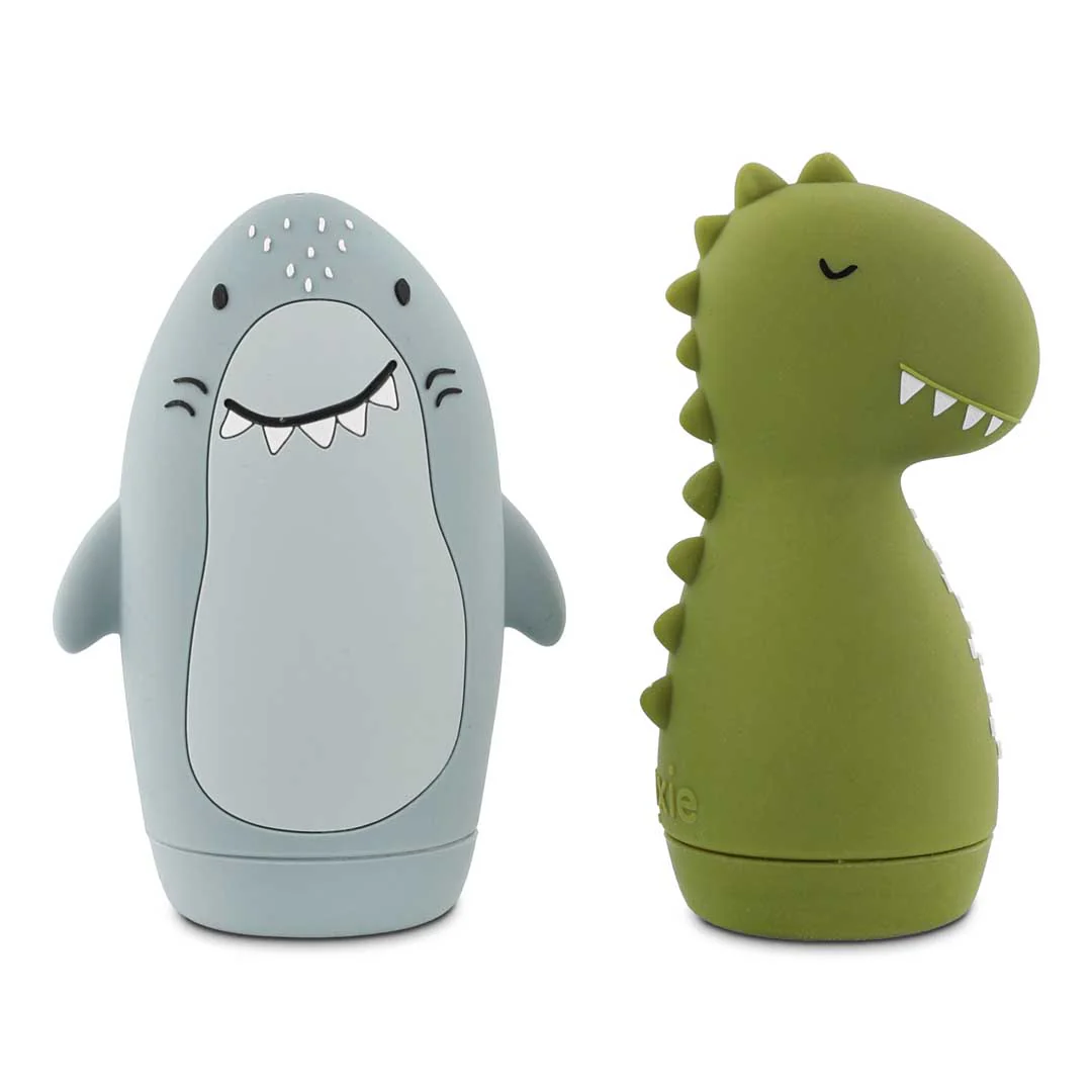 Trixie - Badspeelgoed Sproeiende Dieren | Blauw Groen