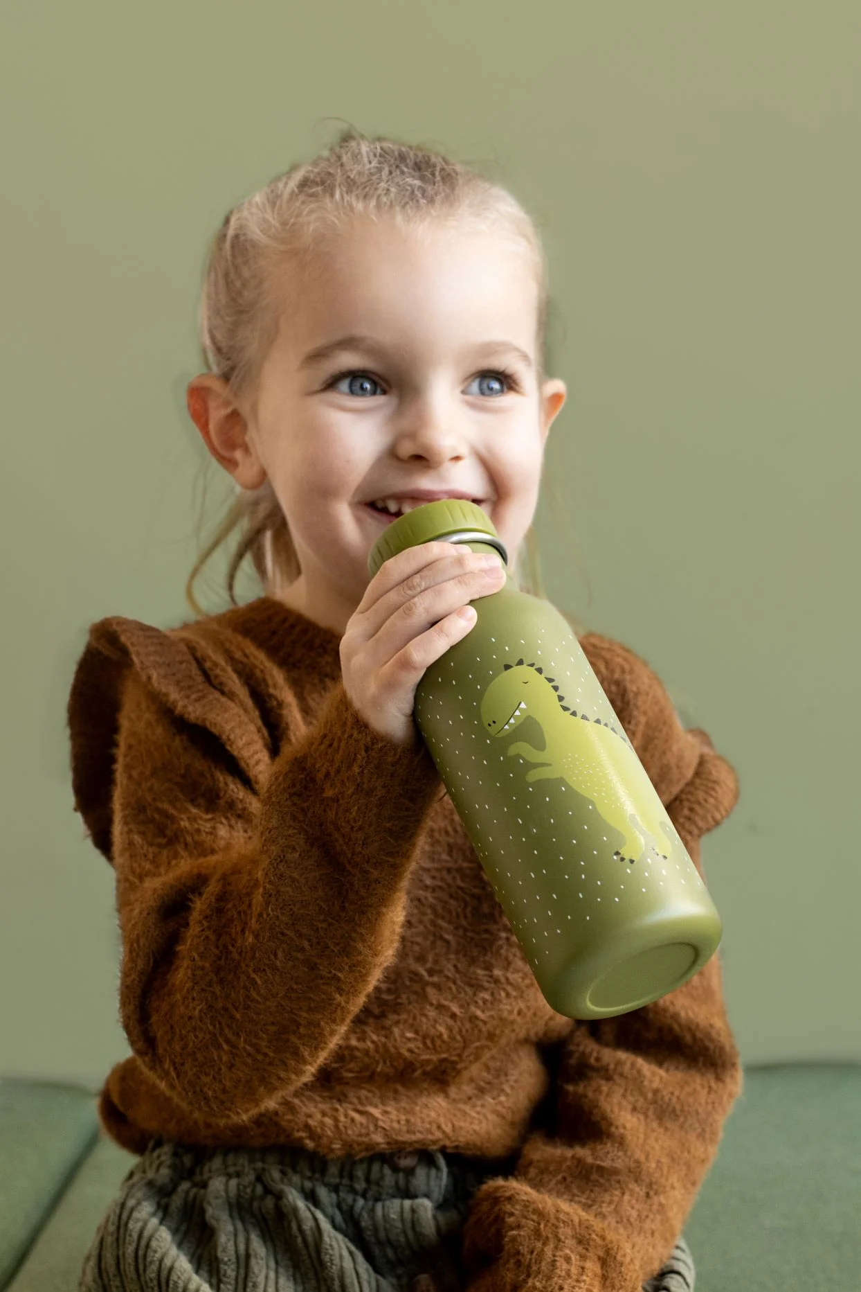 Trixie - Drinkfles Mr. Dino 500 ml | Roestvrij Staal - Image 3