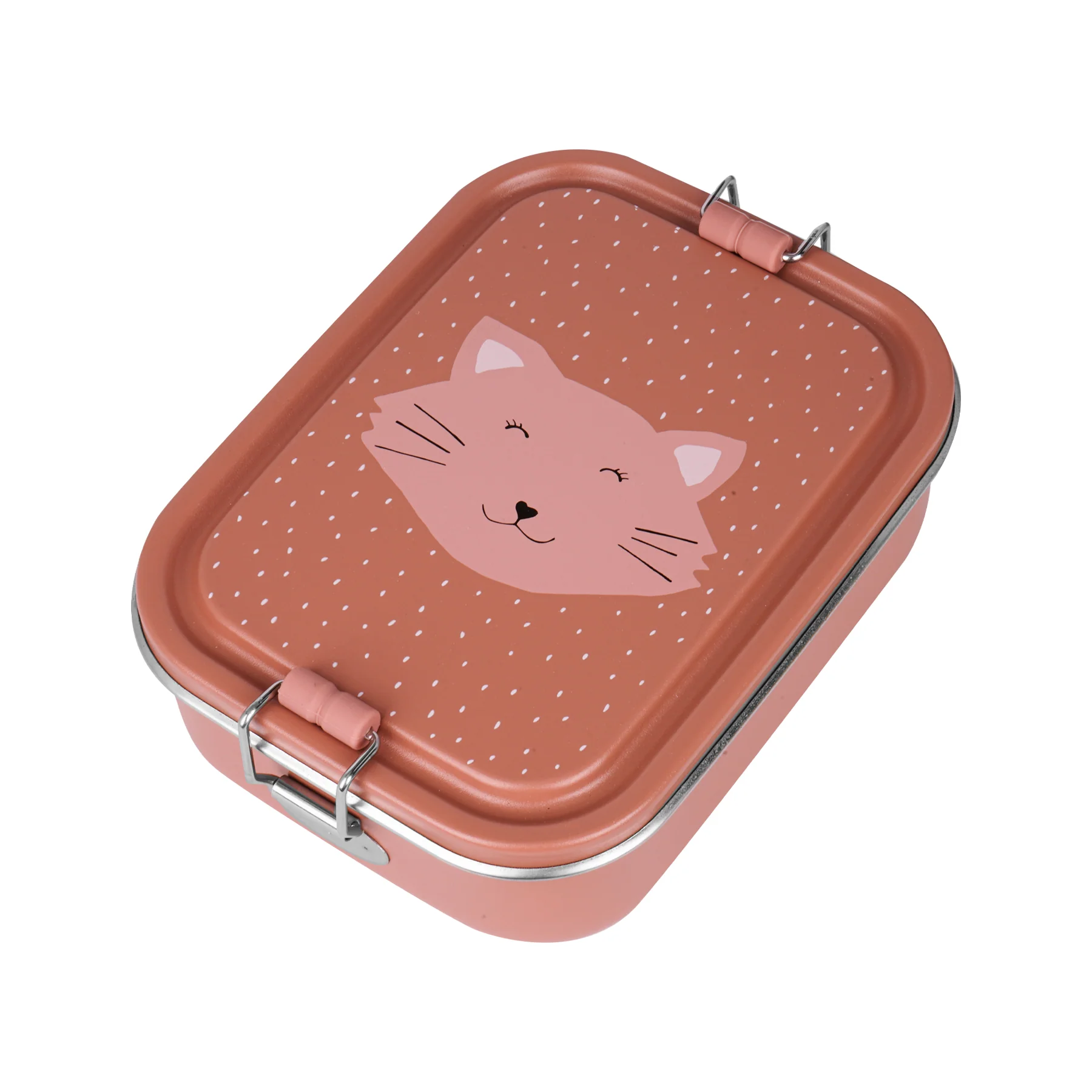 Trixie - Lunchbox Small Mrs. Cat | Roestvrij Staal