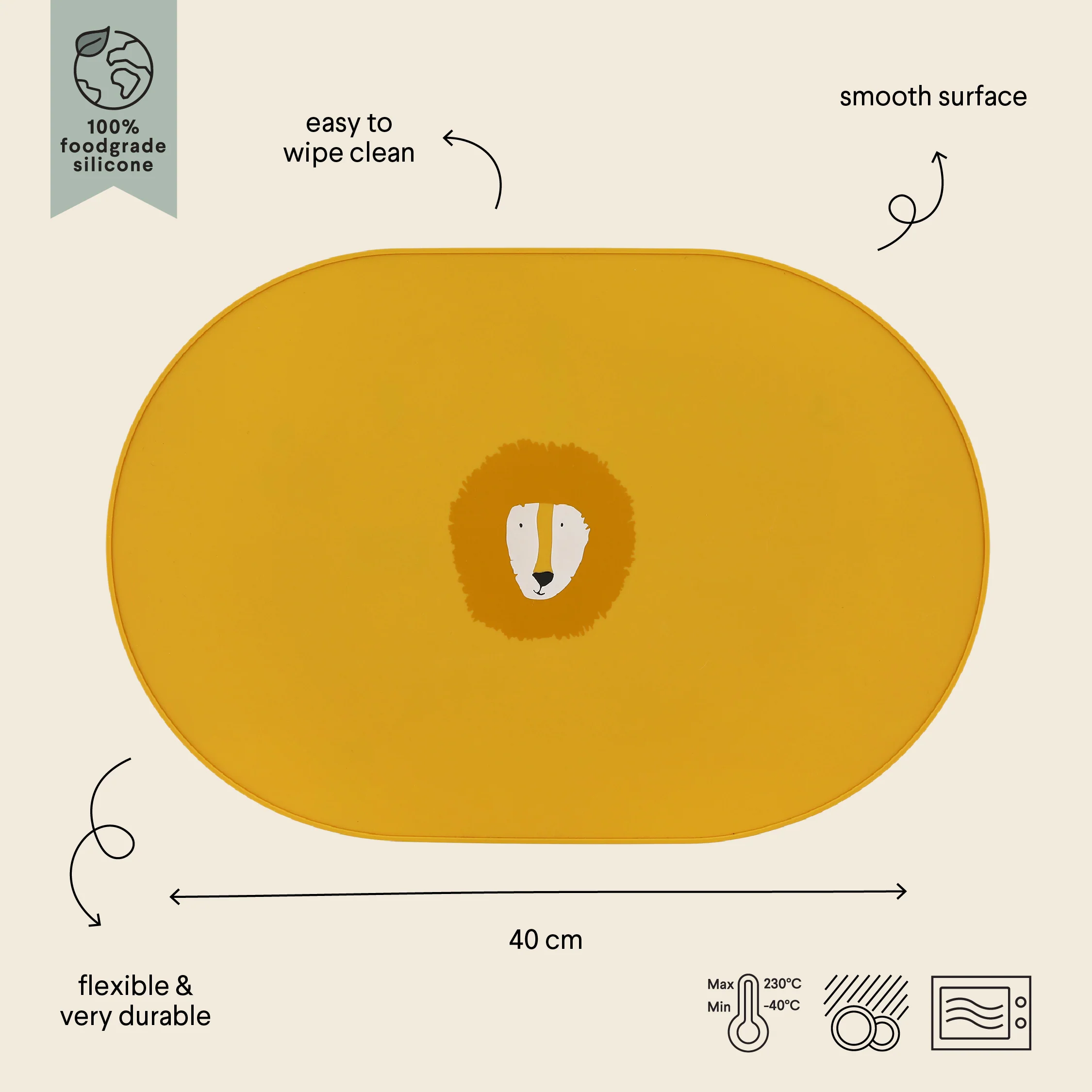 Trixie - Placemat Mr. Lion - Image 2