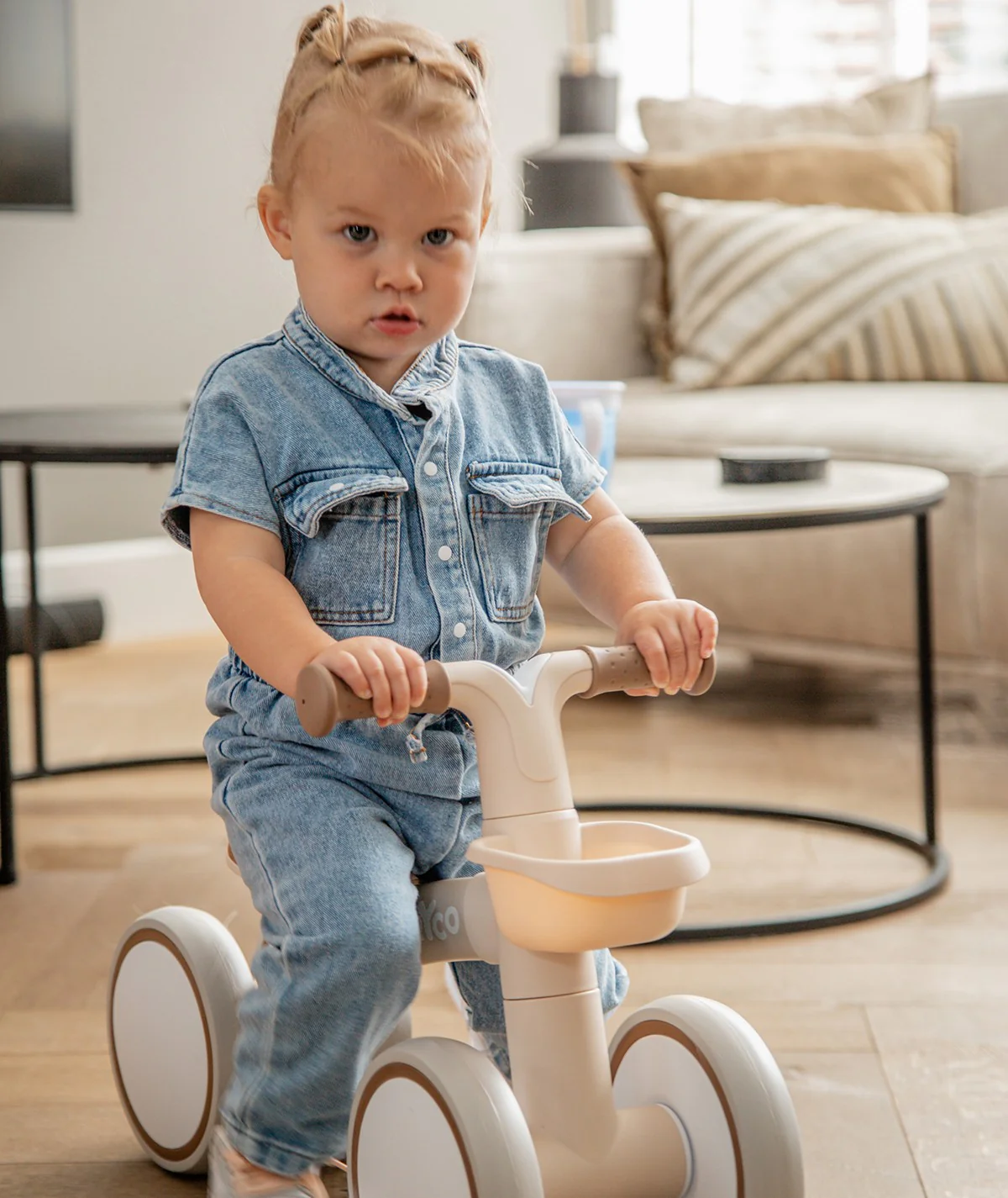 Tryco - Loopfiets Luna First Bike | Beige - Image 2