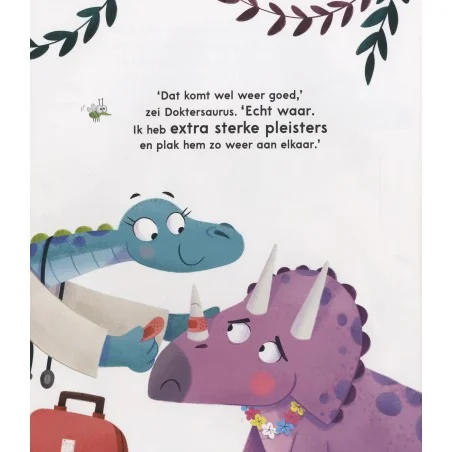 Veltman - Boek Doktersaurus | Grappig Prentenboek over Ziek Zijn - Image 3