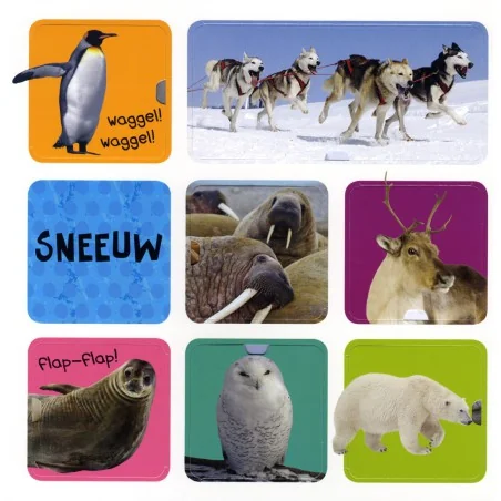 Veltman - Mijn Eerste Flapjesboek 100 Dieren | Interactief Leerboek - Image 3