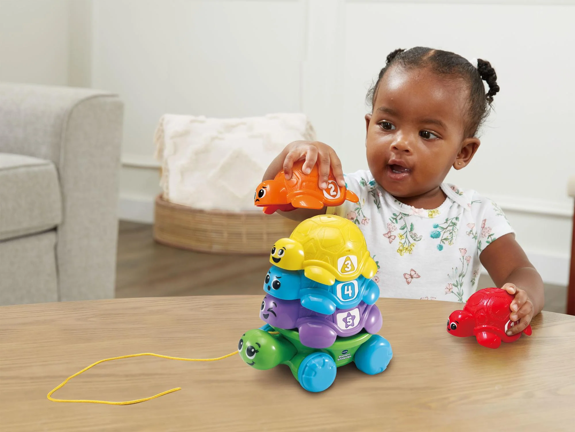 Vtech - Activiteitenspeeltje Stapelpret Schildpadjes | Multicolor - Image 6