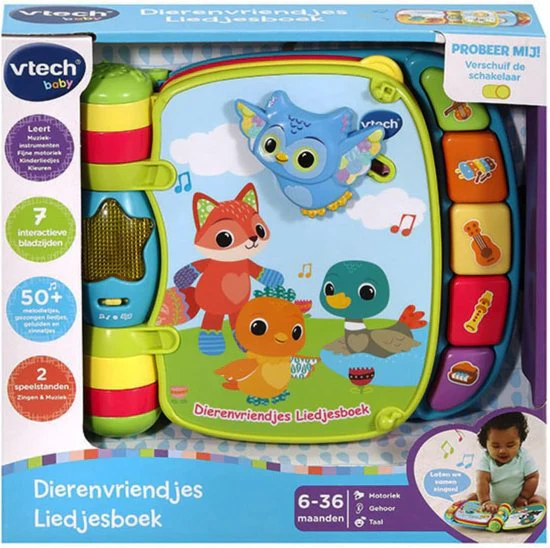 Vtech - Liedjesboek Dierenvriendjes | Blauw - Image 3