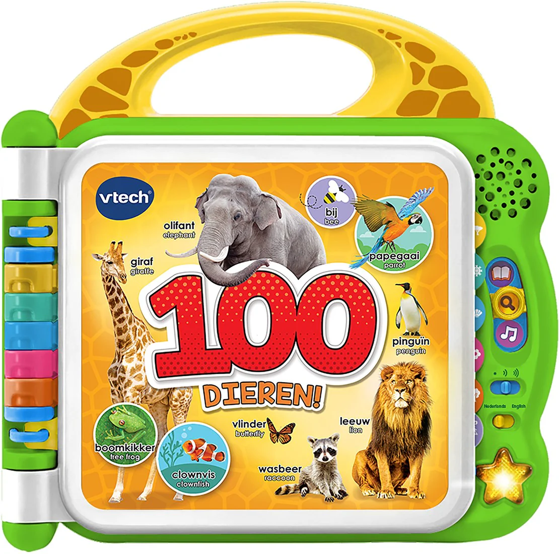Vtech - Liedjesboek Mijn Eerste 100 Woordjes Dieren | Meertalig